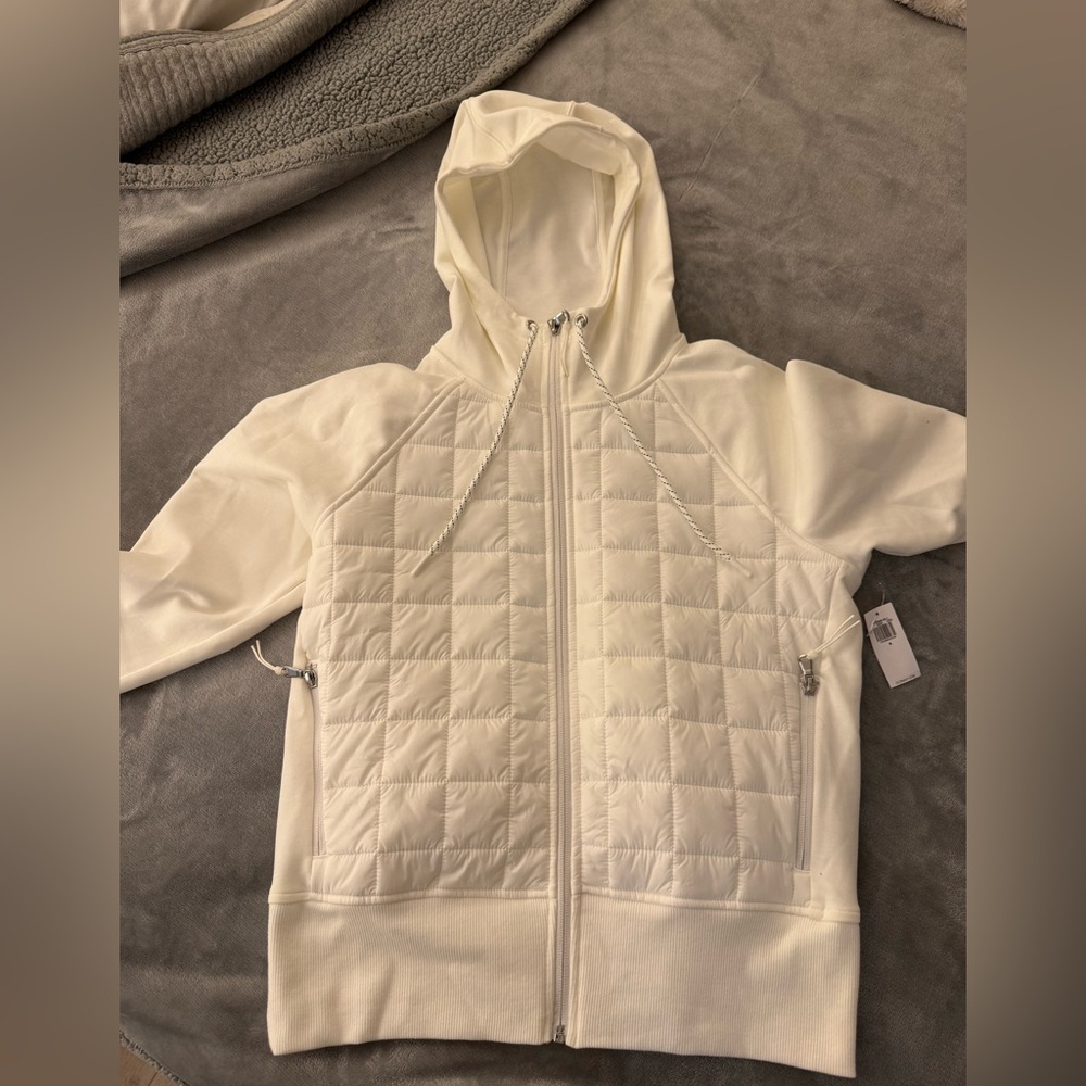 NWT - mixed media jacket